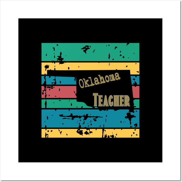 Oklahoma teacher Wall Art by artsytee